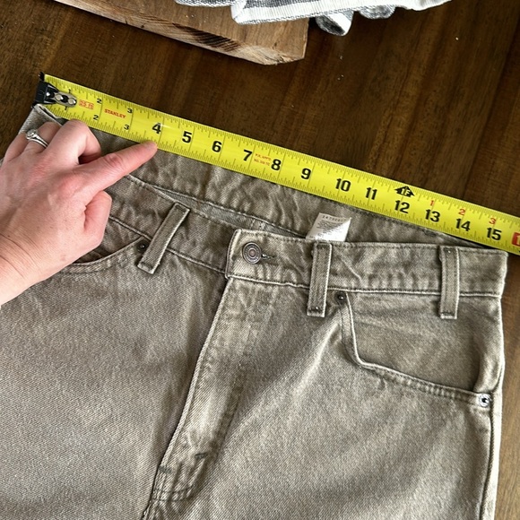 Vintage 1995 Levi’s orange tab 550 32x32 gray brown wash - Picture 10 of 12